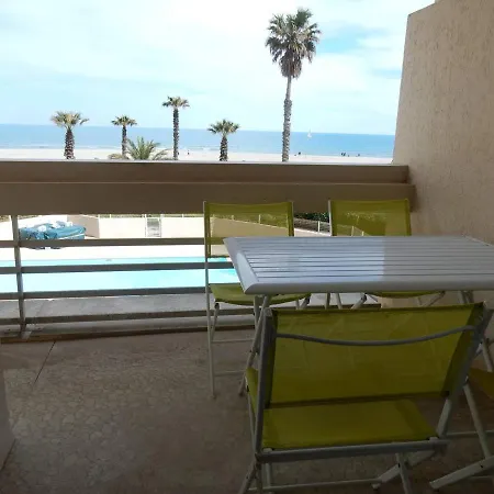Apartment Avec Piscine Et Parking Pres De La A Canet-plage - Fr-1-750-35 *